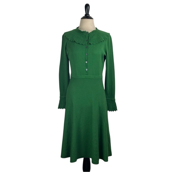 Boden Green Midi Dress - Picture 2 of 16